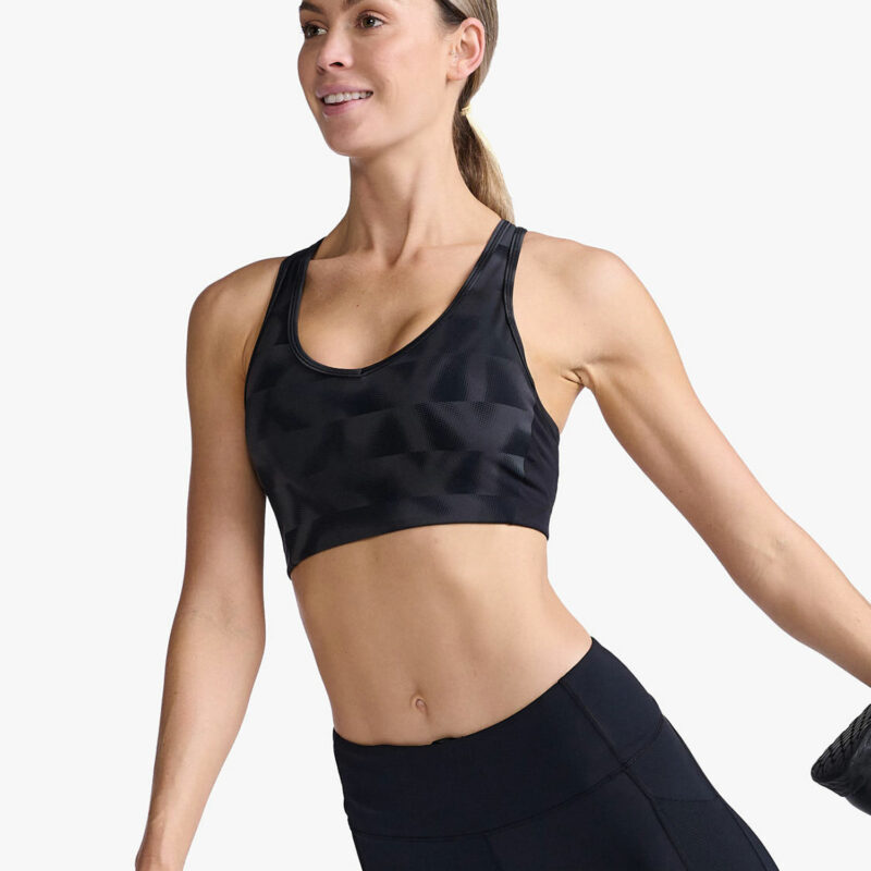 Motion-Racerback-Bra-Black-Halftone Splice (2)