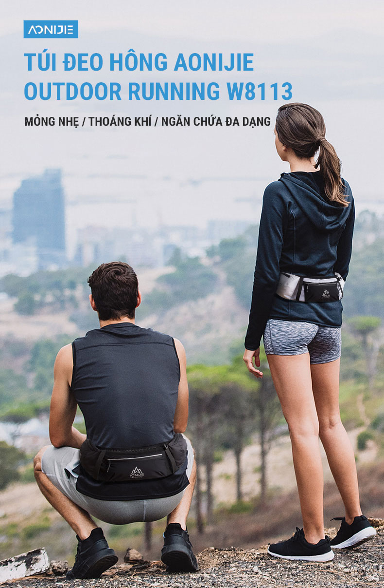 Túi Đeo Hông Thể Thao Aonijie Outdoor Running W8113 1 tui deo hong aonijie outdoor running w8113 13 Túi Đeo Hông Thể Thao Aonijie Outdoor Running W8113 - YCB.vn