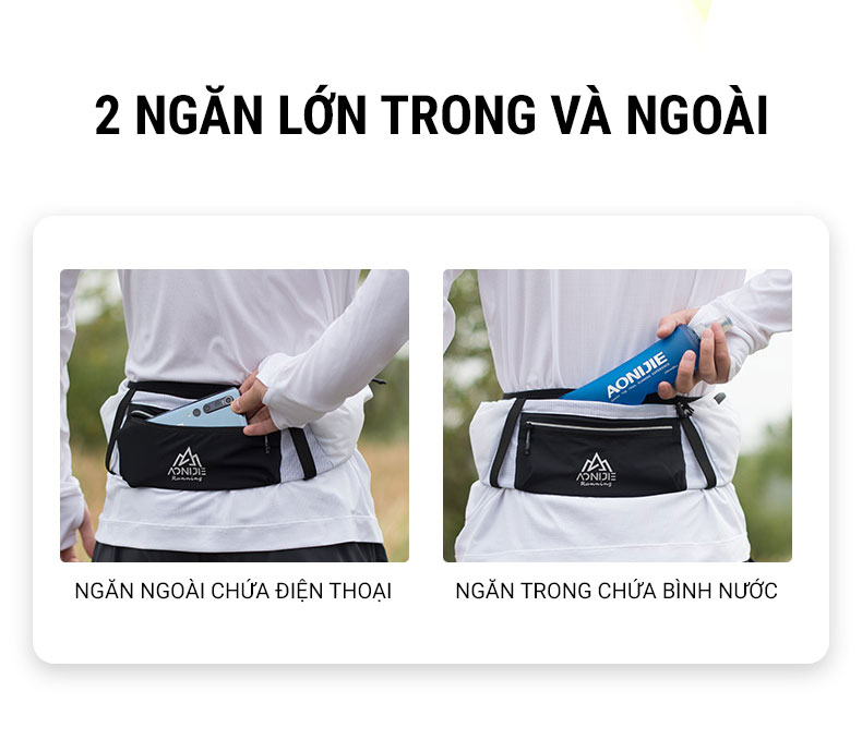 Túi Đeo Hông Thể Thao Aonijie Outdoor Running W8113 5 tui deo hong aonijie outdoor running w8113 6 Túi Đeo Hông Thể Thao Aonijie Outdoor Running W8113 - YCB.vn