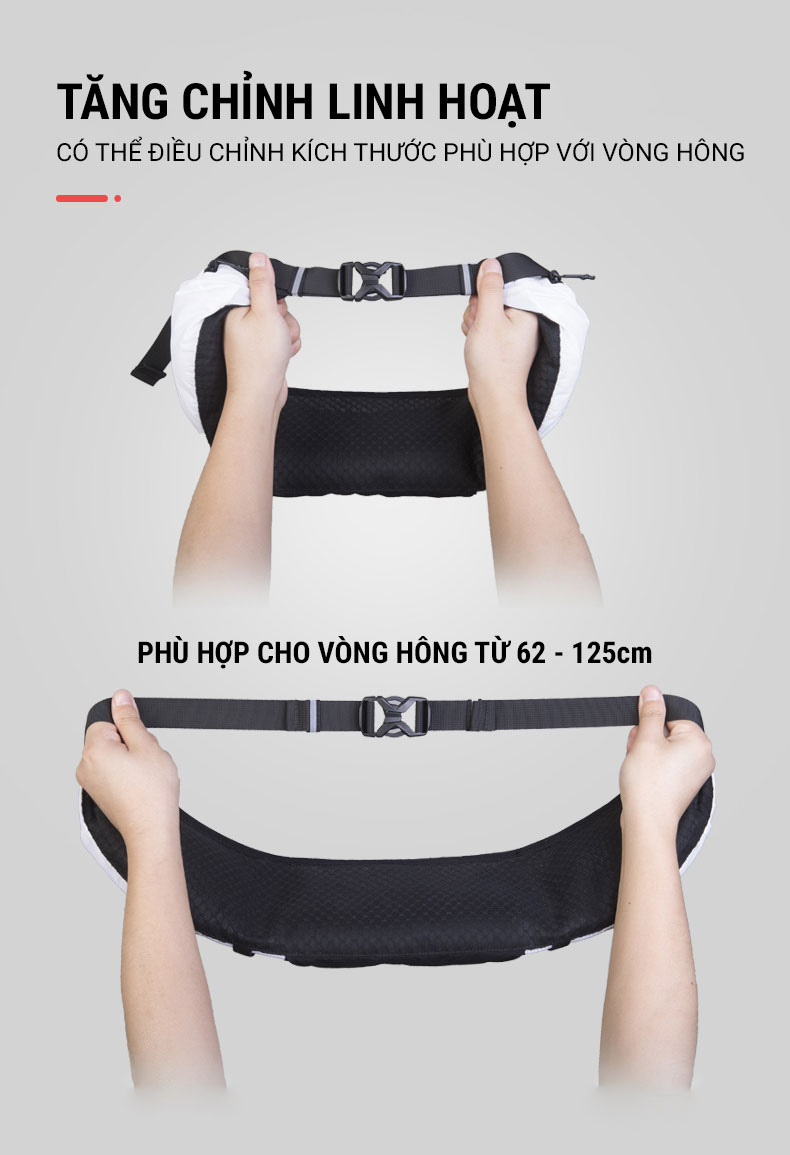 Túi Đeo Hông Thể Thao Aonijie Outdoor Running W8113 6 tui deo hong aonijie outdoor running w8113 9 Túi Đeo Hông Thể Thao Aonijie Outdoor Running W8113 - YCB.vn