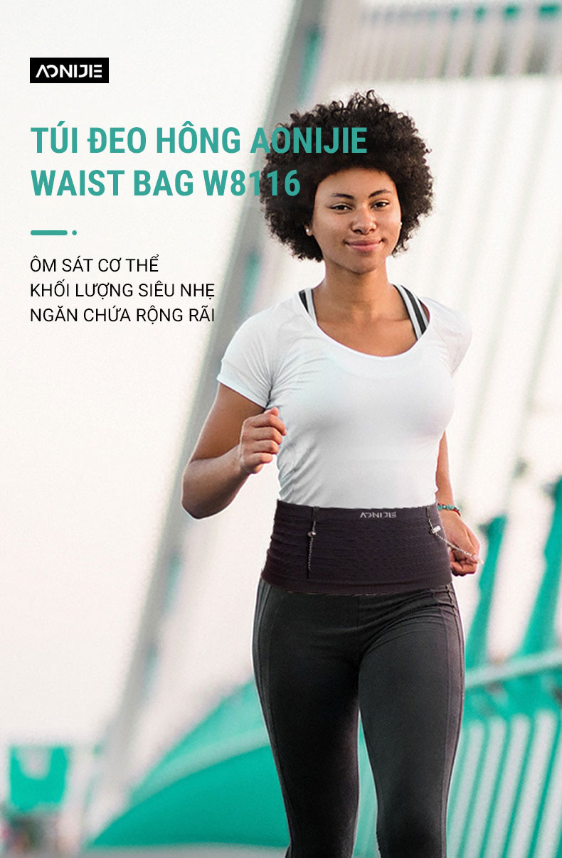 Túi Đeo Hông Thể Thao Aonijie Sport Waist Bag W8116 1 tui deo hong aonijie sport waist bag w8116 11 Túi Đeo Hông Thể Thao Aonijie Sport Waist Bag W8116 - YCB.vn