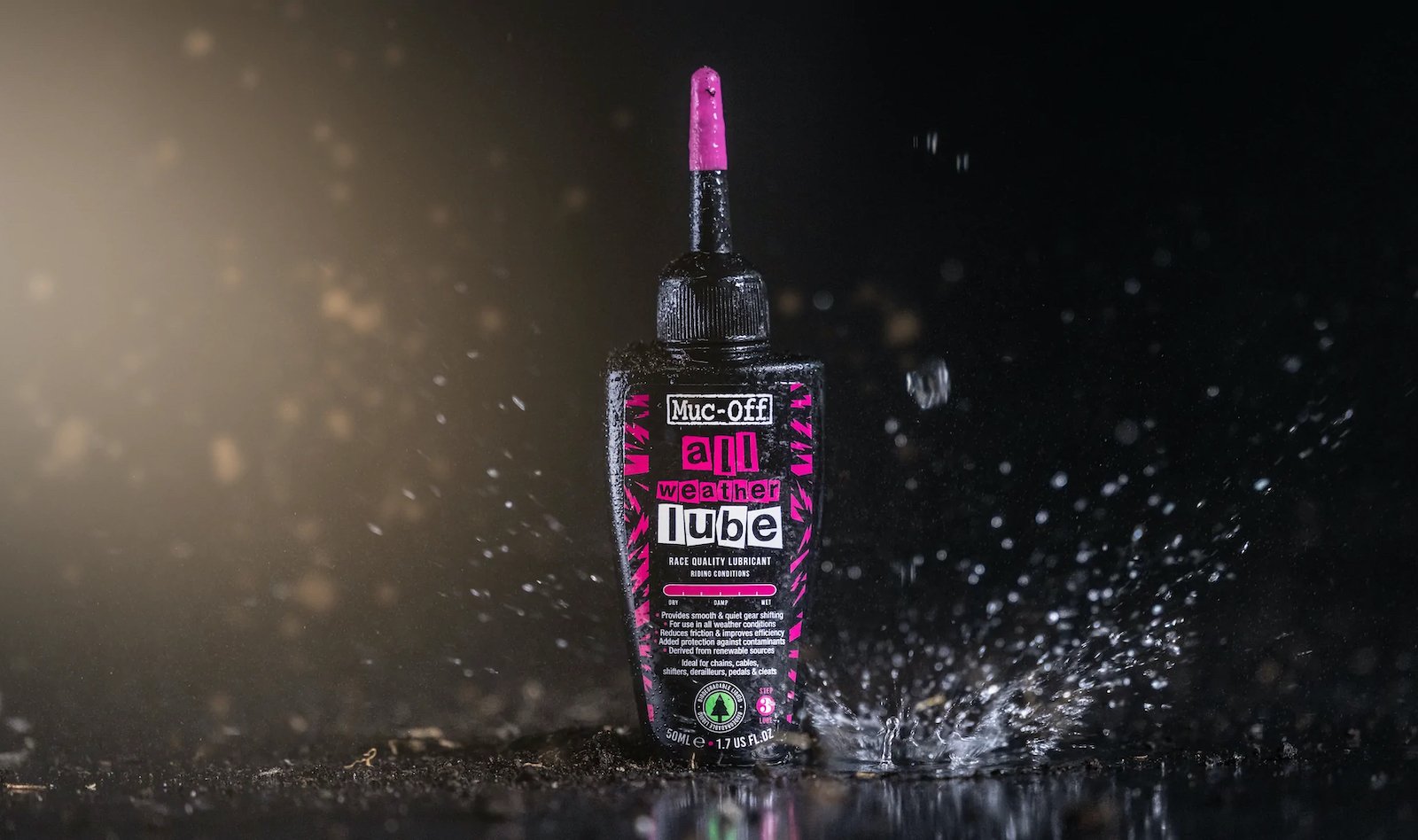 Nhớt bôi trơn sên xe đạp Muc-Off All Weather Lube 120ml (Dùng trong mọi thời tiết) 1 nhot xe dap muc off all weather lube 7 Nhớt bôi trơn sên xe đạp Muc-Off All Weather Lube 120ml (Dùng trong mọi thời tiết) - YCB.vn
