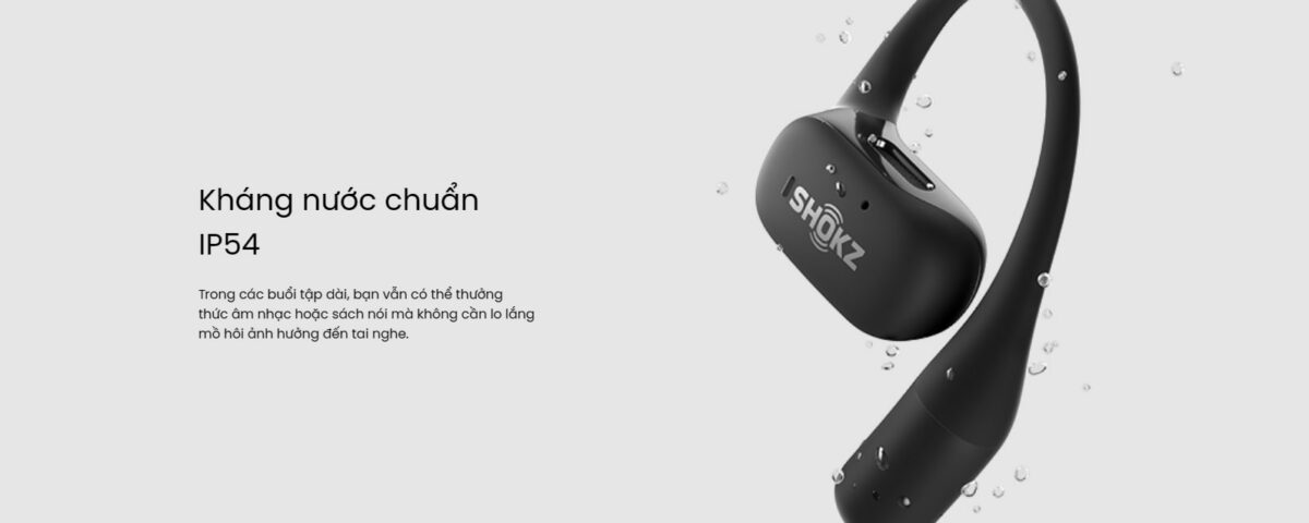 Tai nghe Open-Ear Shokz OpenFit 9 tai nghe shokz openfit 15 Tai nghe Open-Ear Shokz OpenFit - YCB.vn
