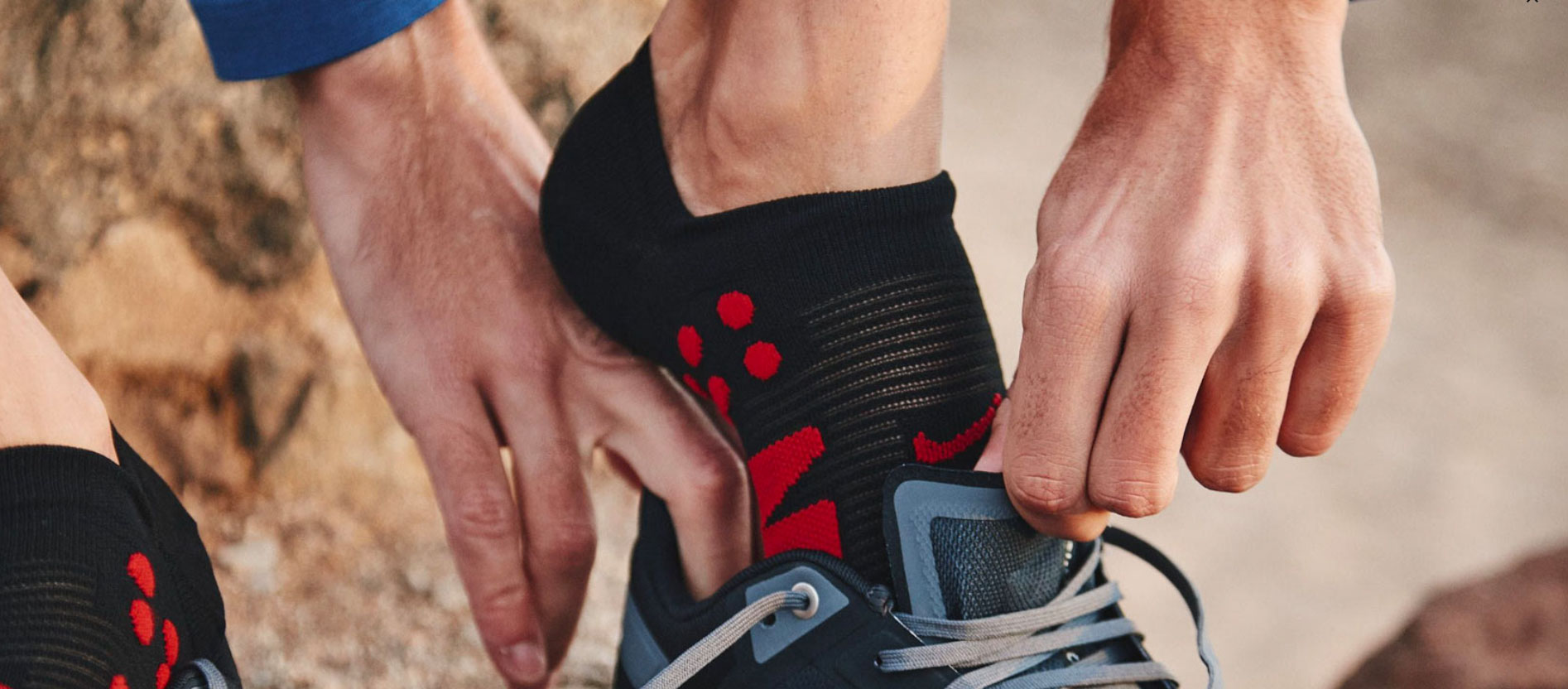 compressport no show run socks 12 Vớ chạy bộ Compressport No Show Run Socks - YCB.vn