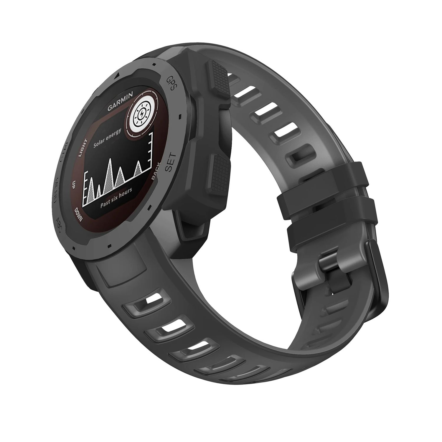 day deo dong ho silicone duo garmin instinct 1 Dây đồng hồ silicone Duo Garmin Instinct - YCB.vn