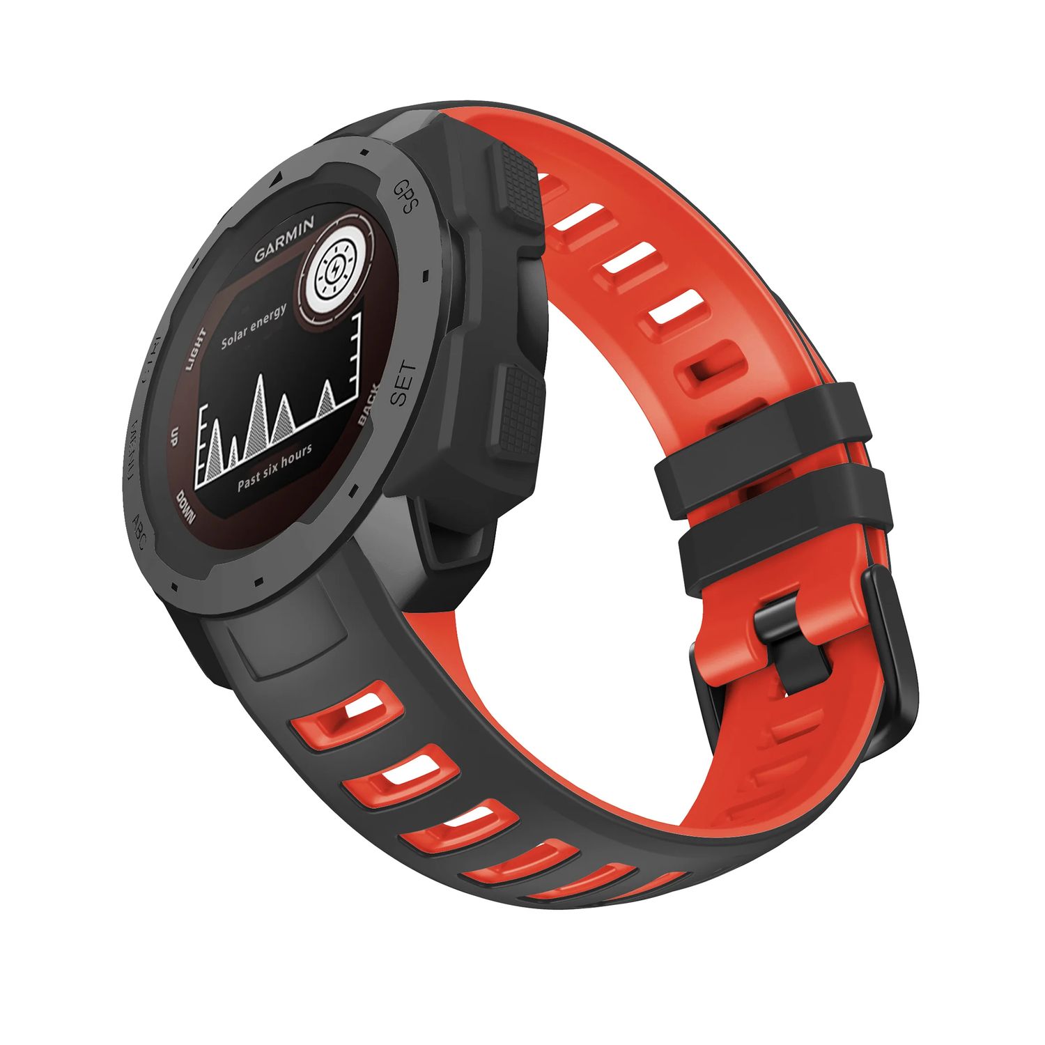 day deo dong ho silicone duo garmin instinct 11 Dây đồng hồ silicone Duo Garmin Instinct - YCB.vn