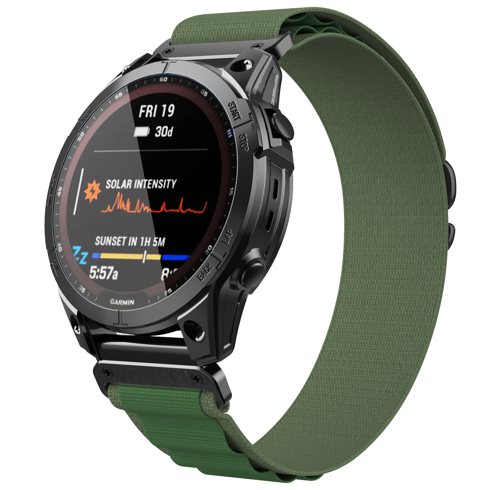 day dong ho quick fit alpine loop al7 17 Dây đồng hồ Quick Fit Alpine Loop AL22 - Fenix 6 / 7 - YCB.vn