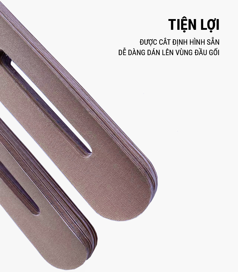 bang dan co ho tro goi knee kinesiology tape 2 Băng dán gối Knee Kinesiology Tape (1 băng) - YCB.vn