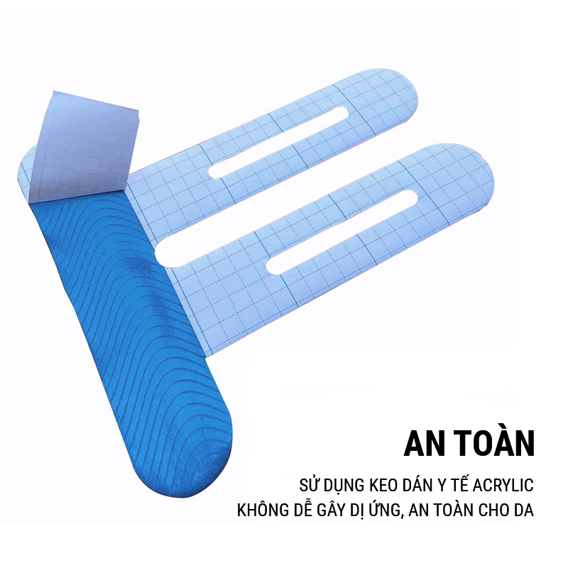 bang dan co ho tro goi knee kinesiology tape 5 Băng dán gối Knee Kinesiology Tape (1 băng) - YCB.vn