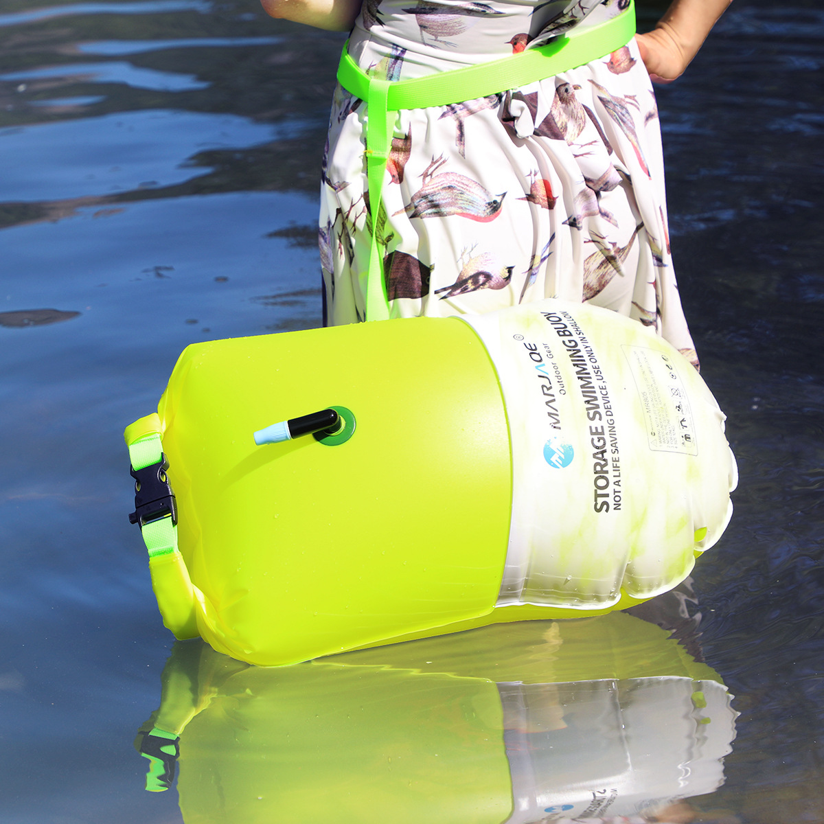 phao boi bien Marjaqe Swim Buoy MR805 20L 1 Phao bơi biển Marjaqe Swim Buoy MR805 (20L) - YCB.vn