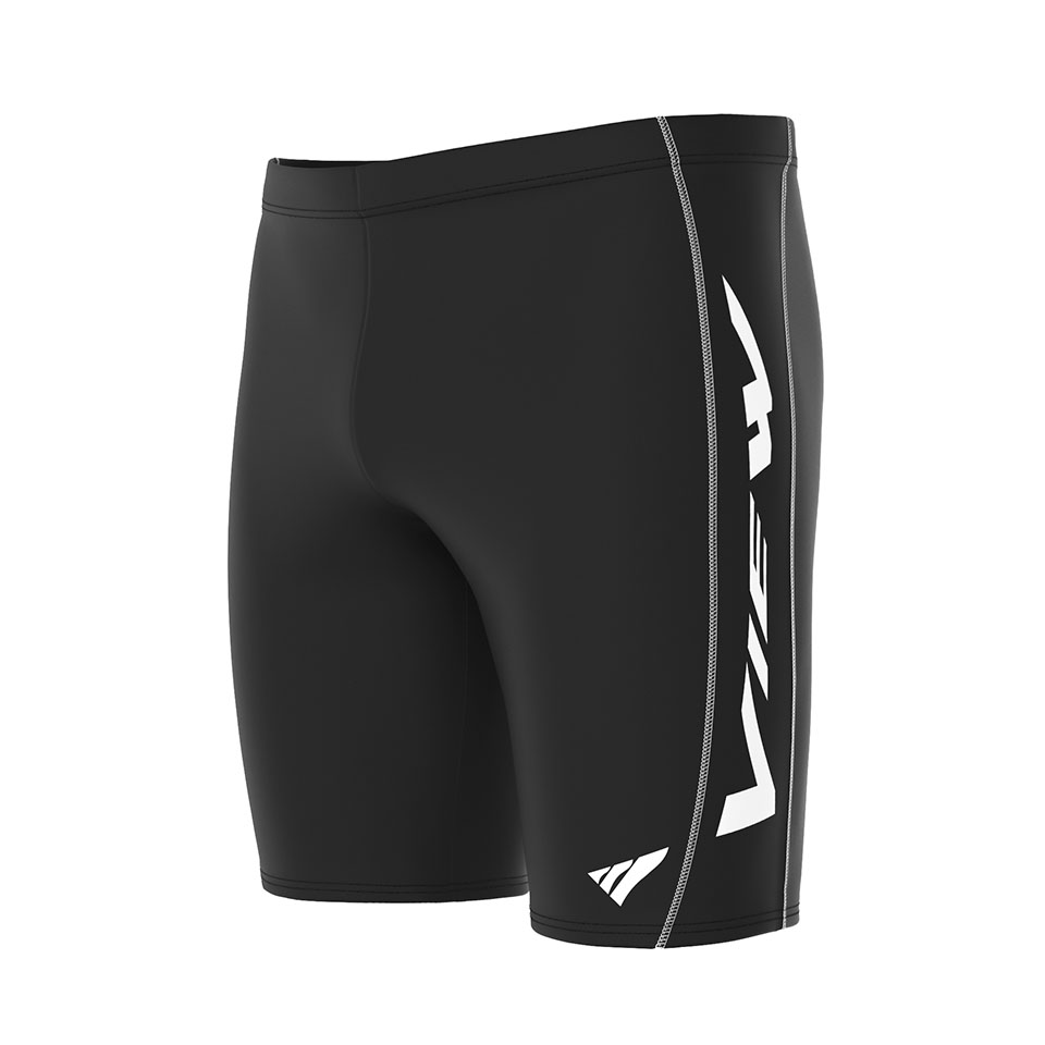 quan boi lung nam view vm523 streamline men shorts 42cm 2 Quần bơi lửng nam View VM523 Streamline Men's Swim Shorts 42cm - Đen/Trắng - YCB.vn