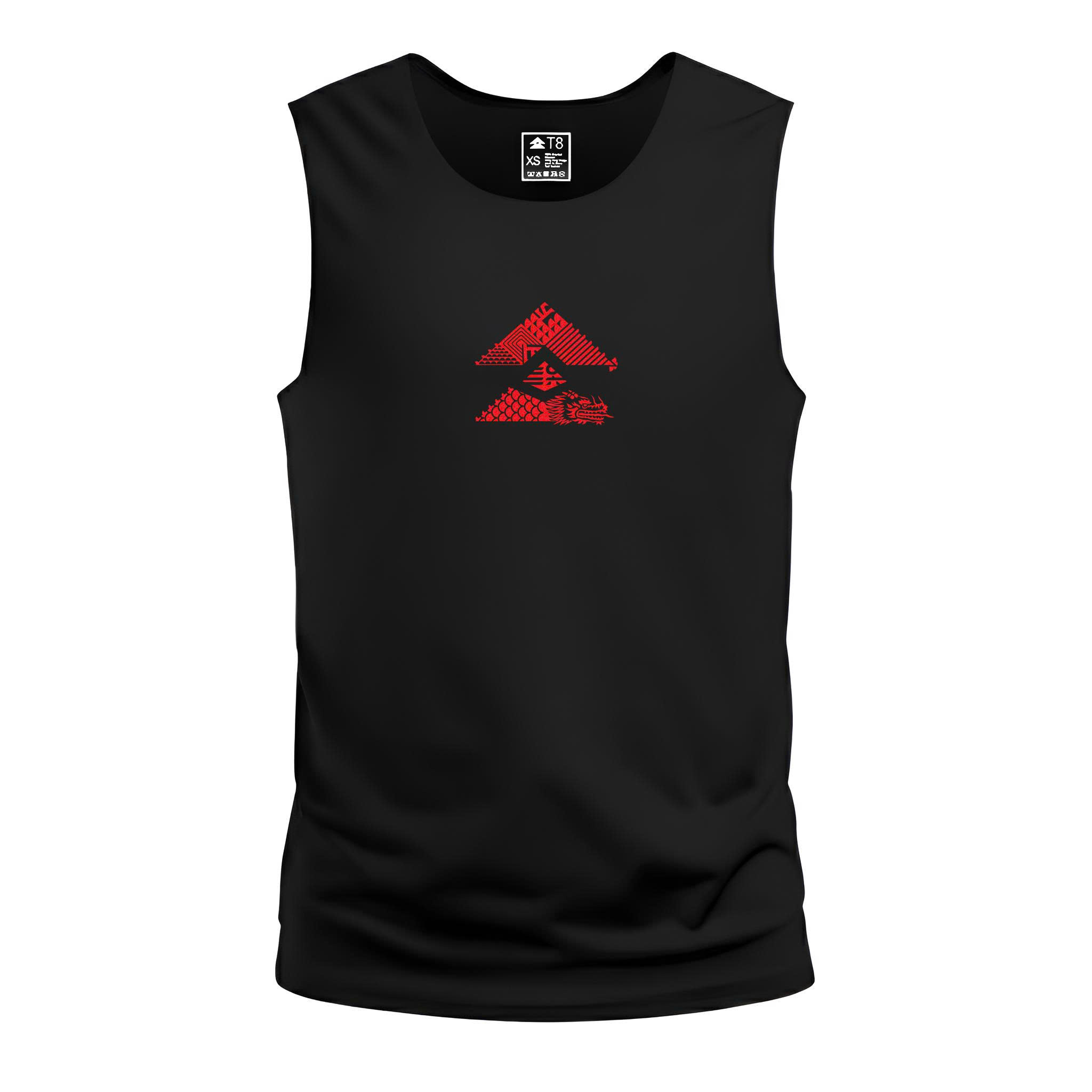 ao chay bo dia hinh t8 men trail tank the 9 dragons 2 1 Áo Chạy Bộ Nam T8 Men's Trail Tank - The 9 Dragons 2 Edition - YCB.vn