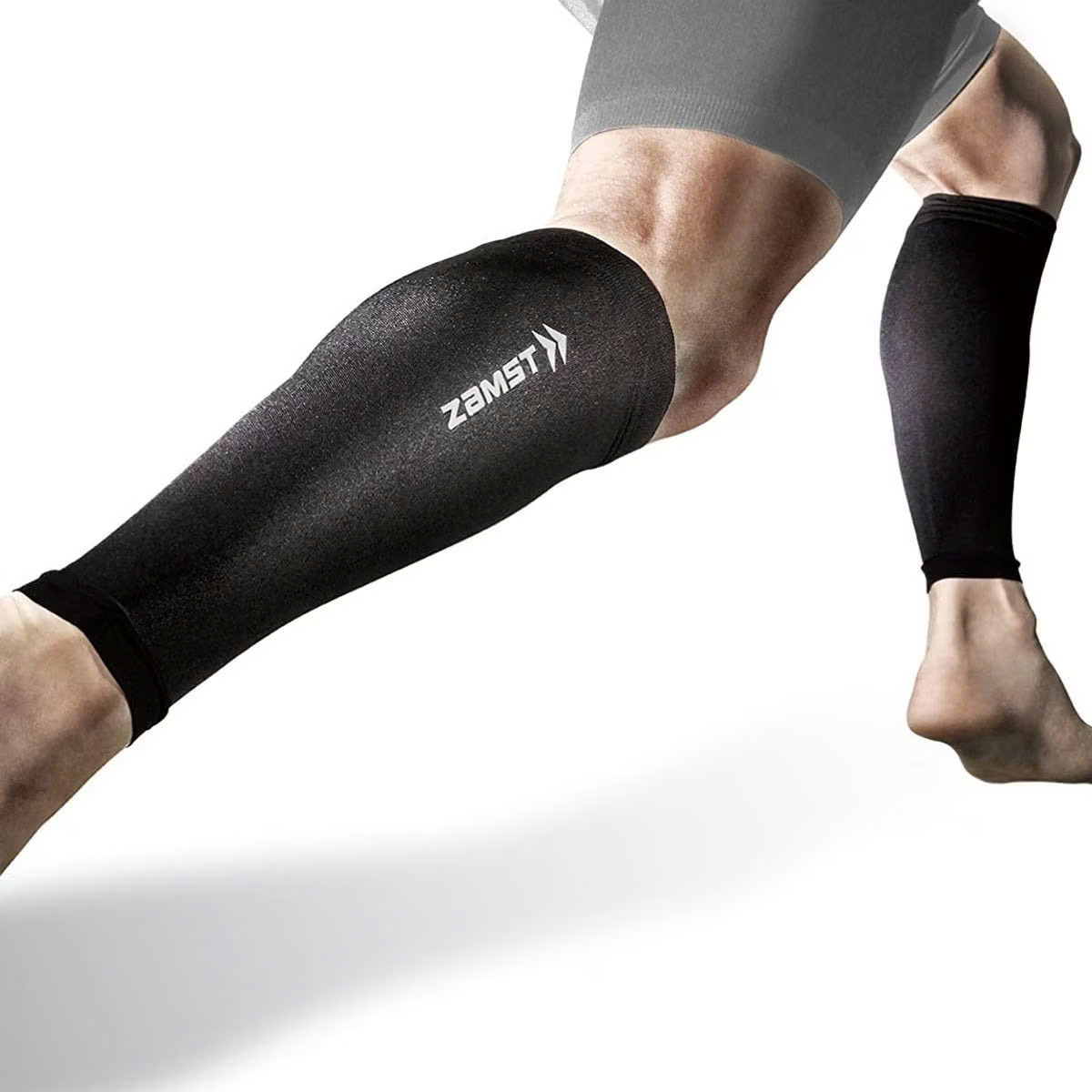 zamst calf sleeves black 2 Bó Ống Chân Thể Thao ZAMST Calf Sleeves - YCB.vn